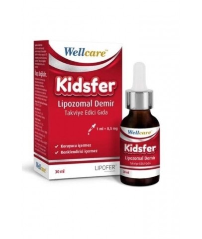 Wellcare Kidsfer Lipozomal Demir 30 ml