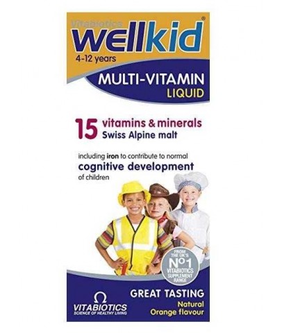 Wellkid İmmune Liquid 150ml 4-10 Yaş Şurup